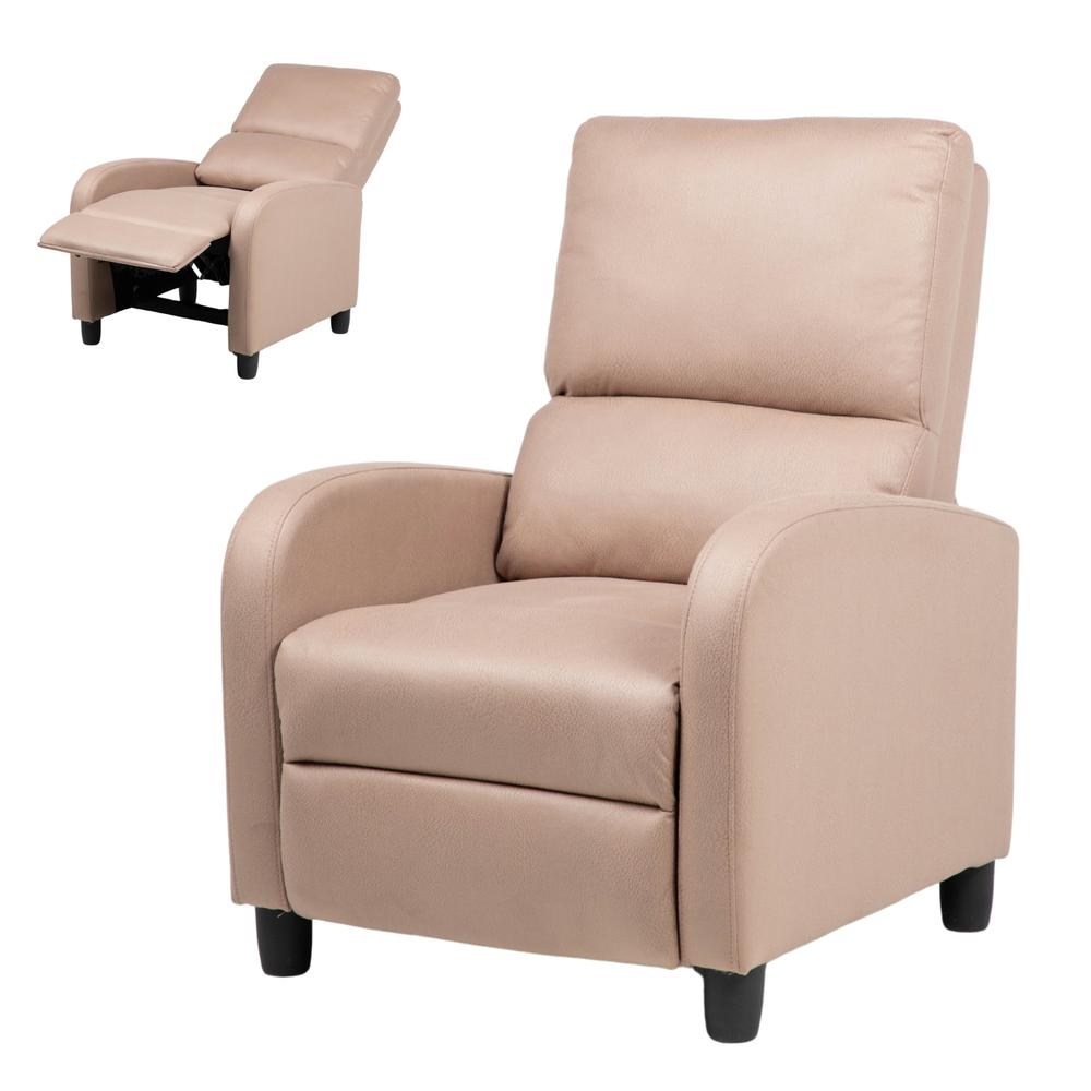 Sillon Reclinable Reposet Sofa Individual Tela Moderno Sala