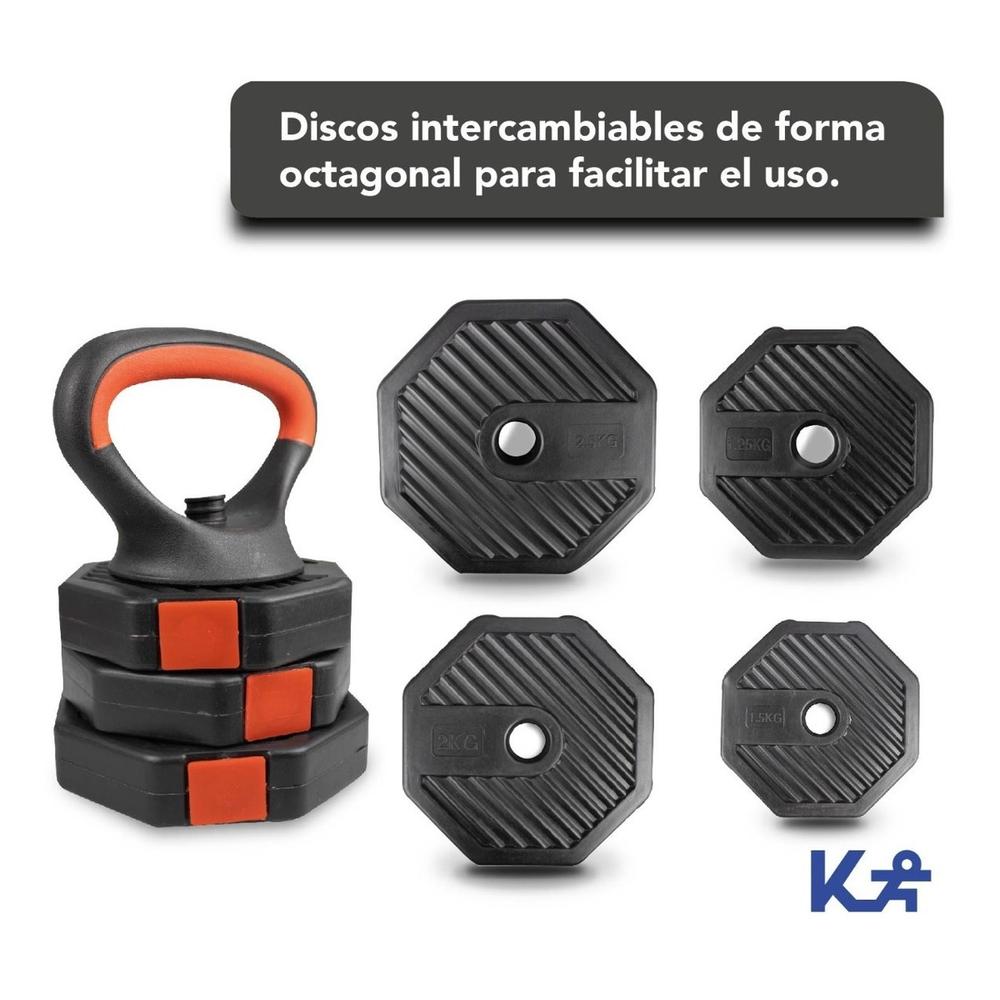 Pesas Set Entrenamiento 4 en 1 Mancuernas hasta 30 kg