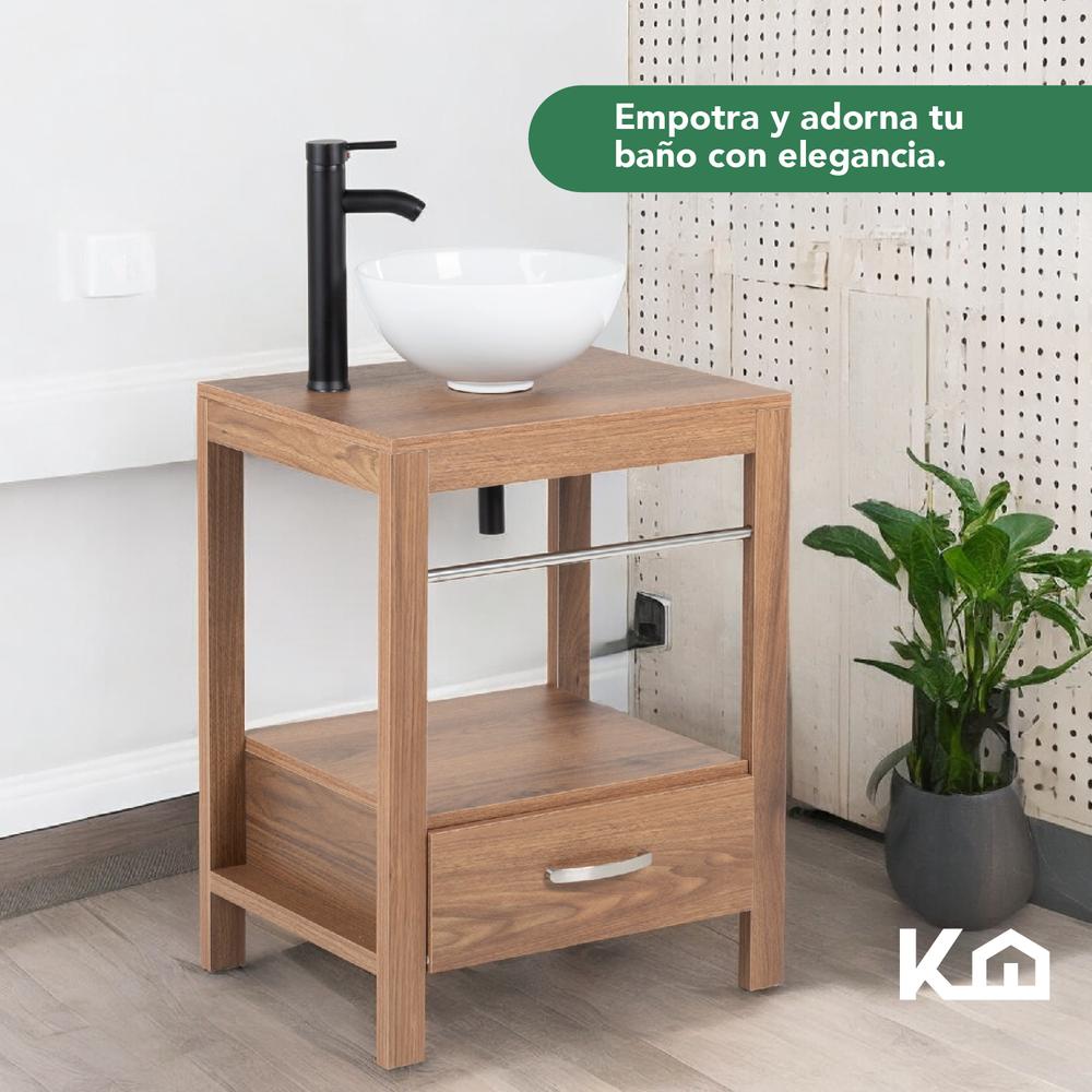 Mueble Gabinete Para Baño Lavamanos Lavabo Ovalin Toallero