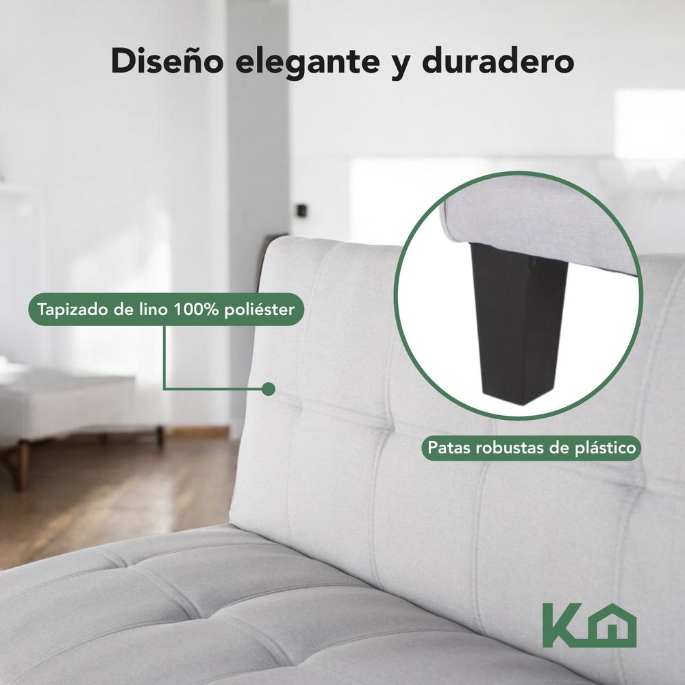 Sofa Cama Plegable Individual Sillón Minimalista Reclinable