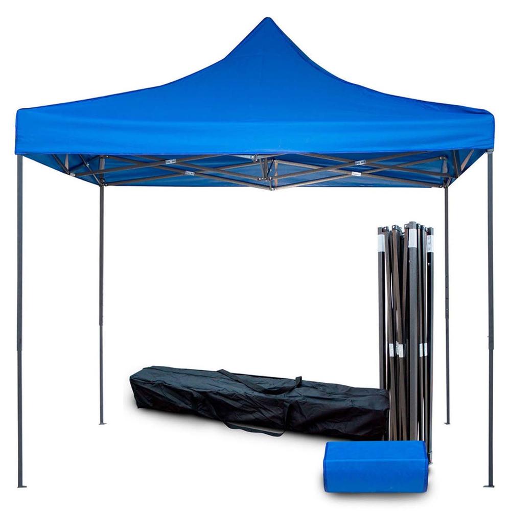 Toldo Carpa Impermeable Plegable De Acero 3x3m Kingsman