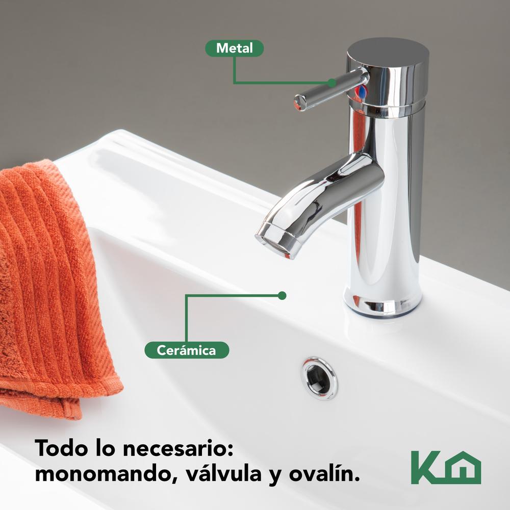 Mueble Gabinete Para Baño Lavamanos Lavabo Ovalín 2 Cajones