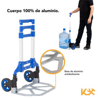 Diablito de Carga Extensible Carrito Plegable 100kg KingsmanKINGDIPLE120