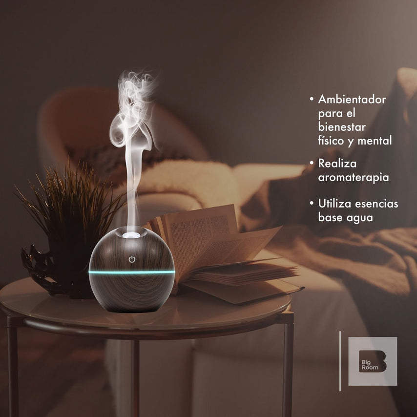 Difusor Humidificador Usb Luces Clores AromaterapiaBSHD02170001