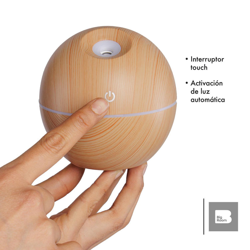 Difusor Humidificador Usb Luces Clores AromaterapiaBSHD02170001