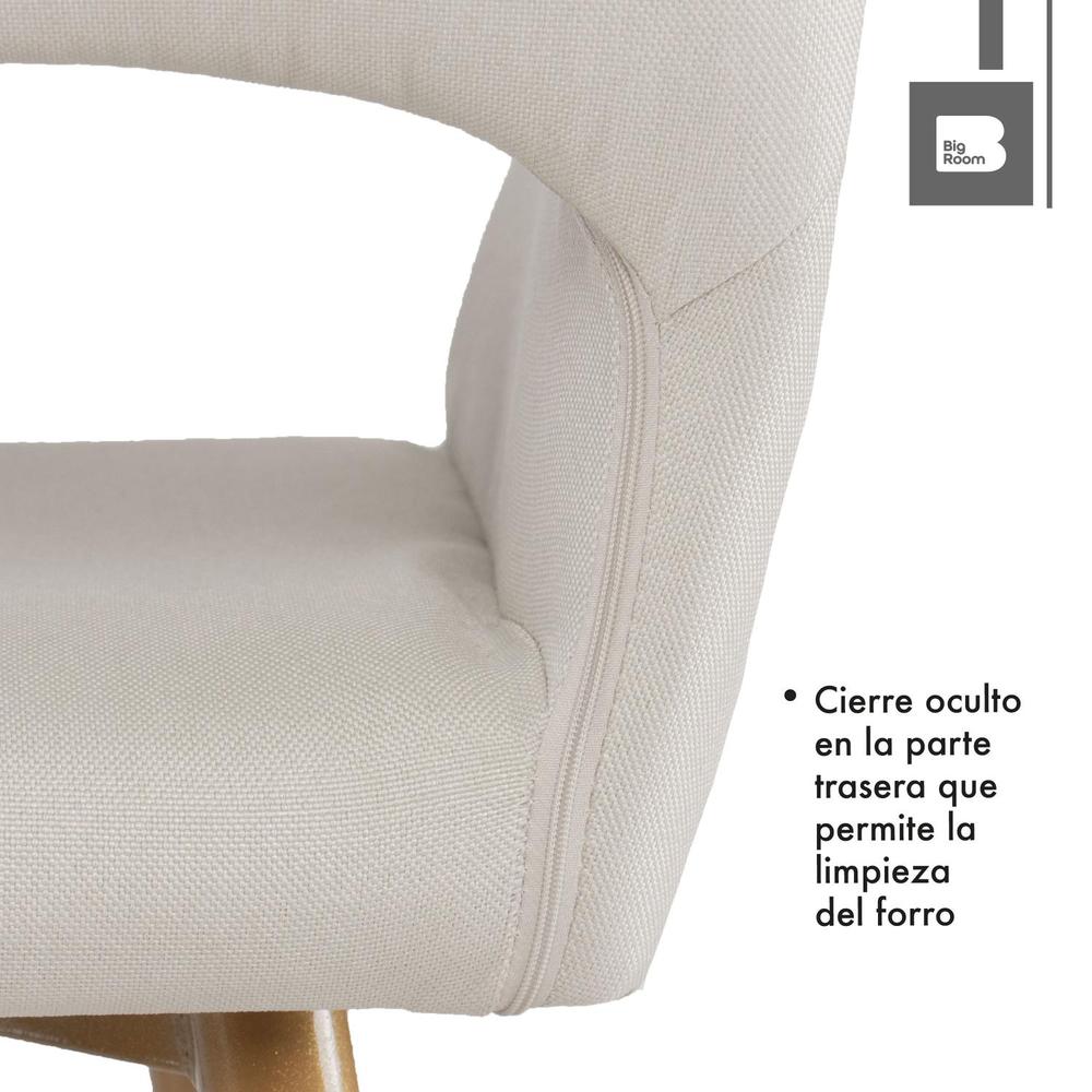 Silla Eames Tela Sillas Comedor Tapizada Moderna Minimalista