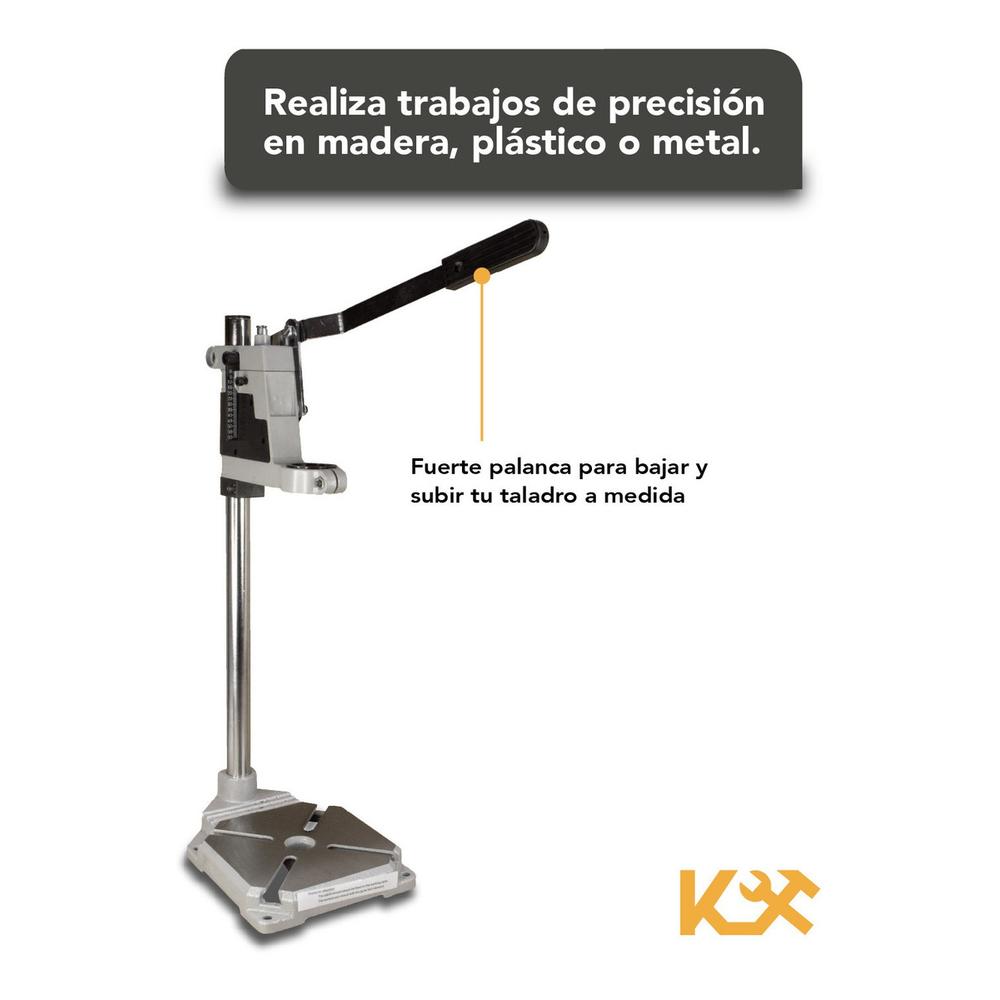 Soporte para Taladro Vertical Cap. 60 mm 405101 Kingsman