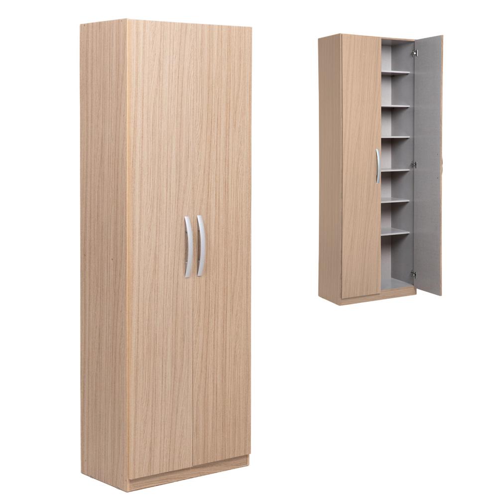 Mueble Armario Closet Multiuso 2 Puertas + Estantes Mdp Casa