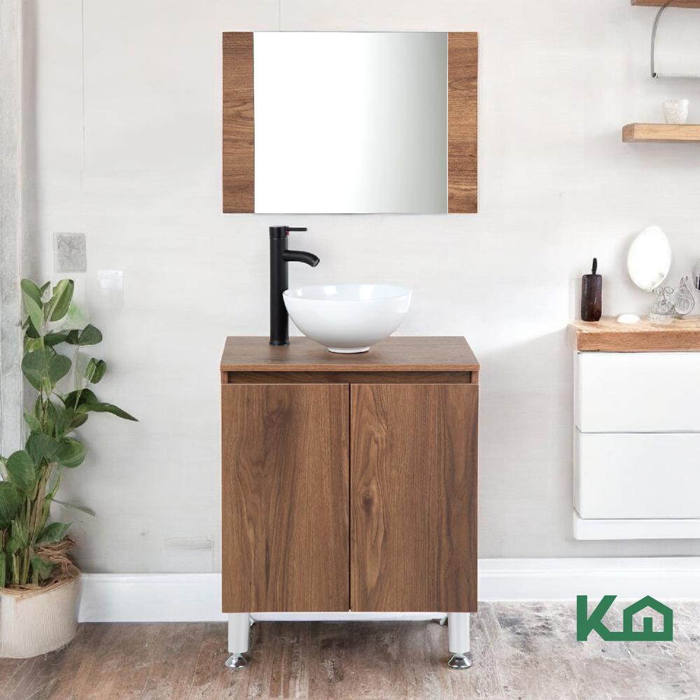 Mueble Gabinete Para Baño Lavamanos Con Espejo Lavabo Ovalin