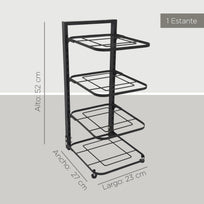 Estante Organizador Para Ollas y Sartenes Cocina 4 RepisasCHRACK2