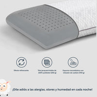 Thumbnail for Almohada Queen Memory Foam Graphite Carbón Viscoelástica