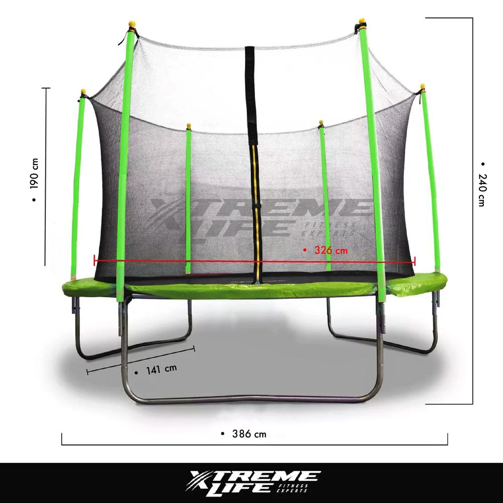 Trampolin Saltarin 3.90 Mts Para Niños Con Malla Eventos