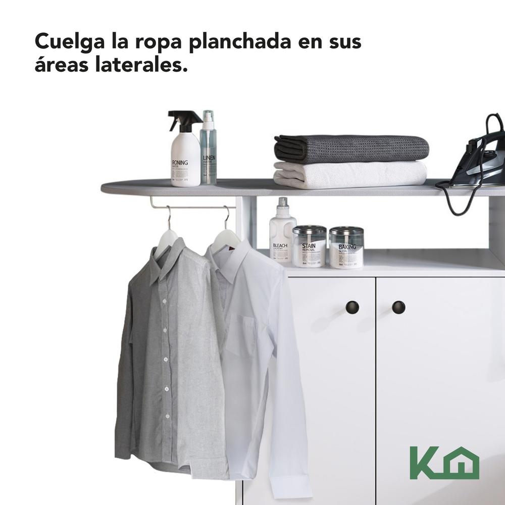 Mueble para Planchado con 2 Puertas y 1 Repisa