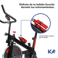 Thumbnail for Bicicleta Fija 8 Kg Spinning Cardio Fitness Kingsports