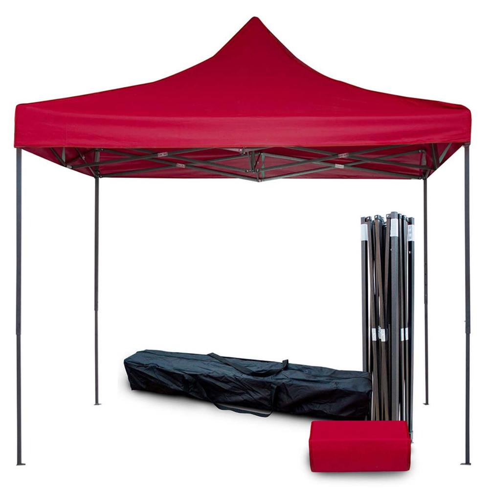 Toldo Carpa Impermeable Plegable De Acero 3x3m Kingsman