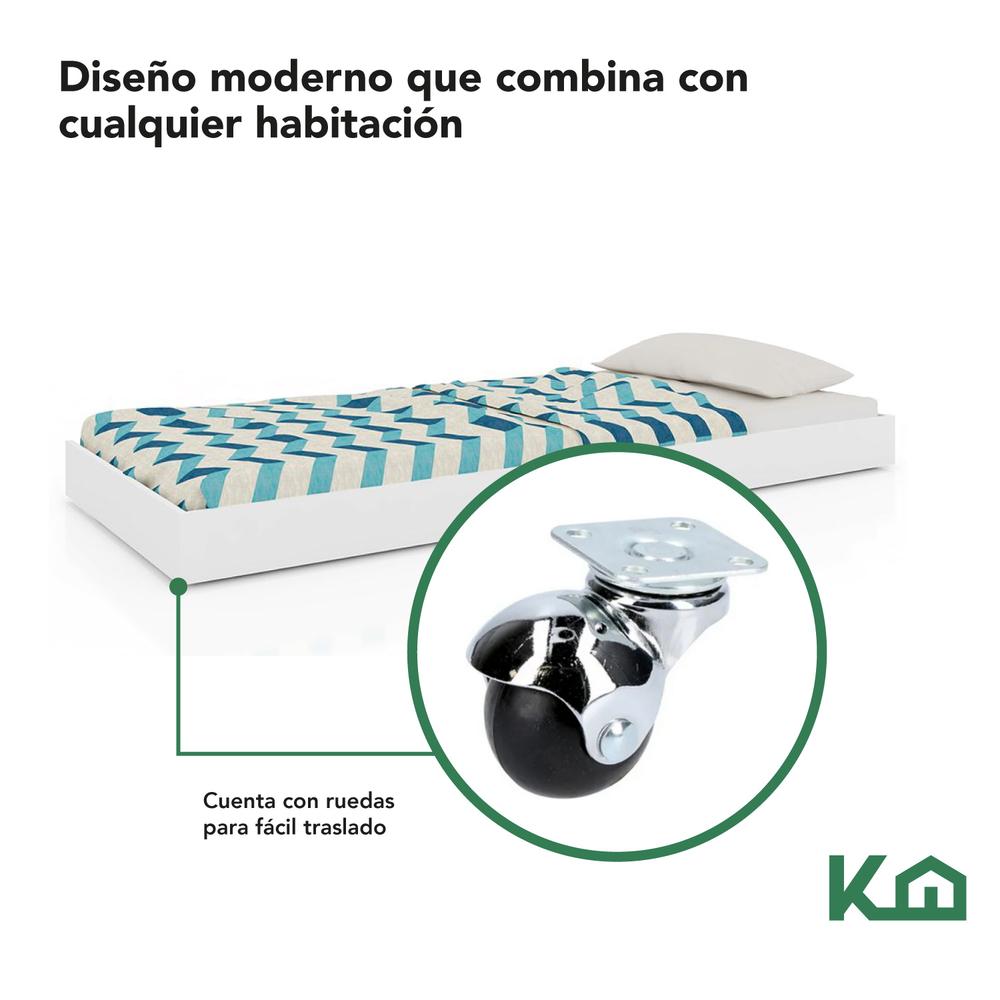 Base Cama Individual KingsHouse Box Desmontable