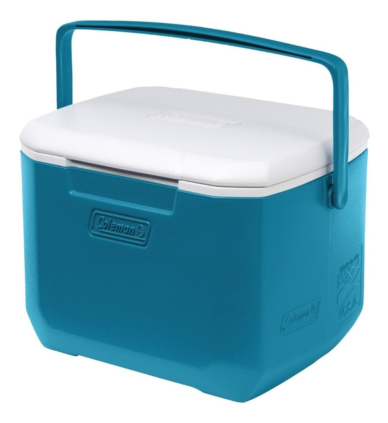 Hielera Coleman Portatil 16qt 15lts Con Asa Para 22 Latas