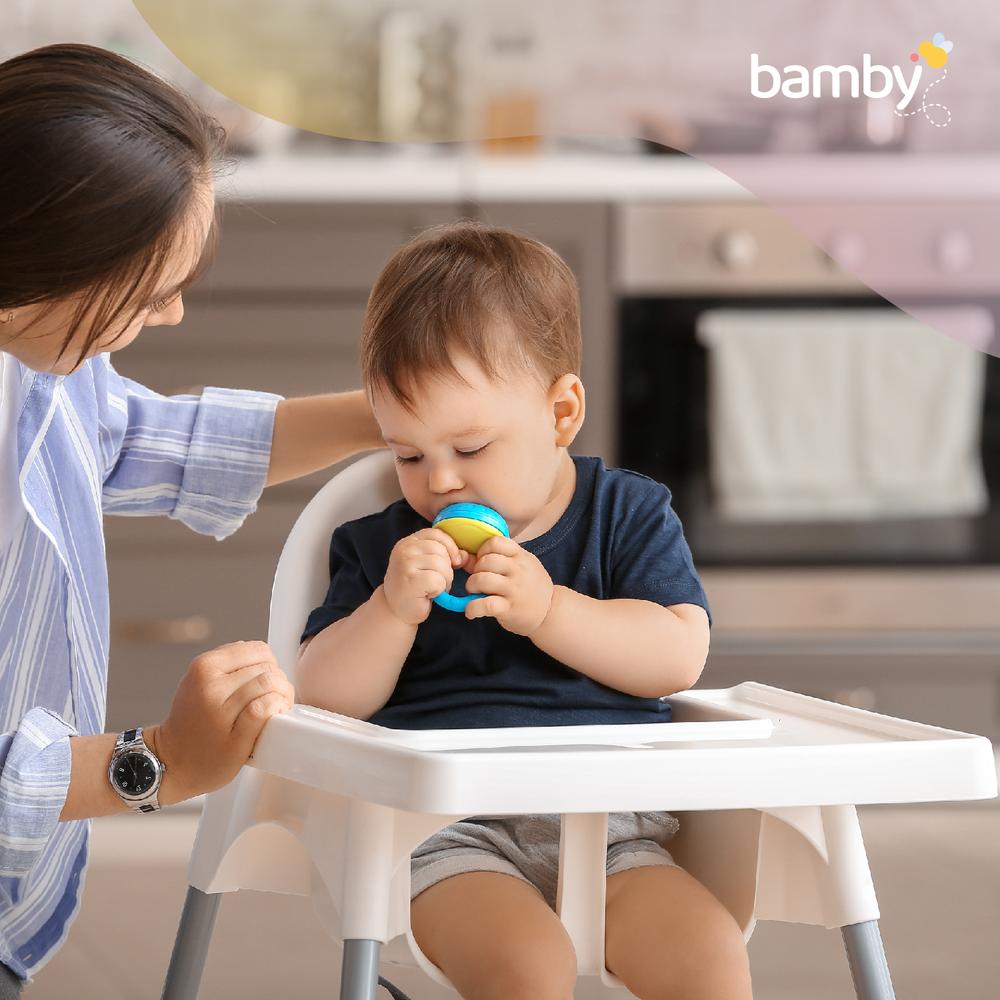 Silla Periquera Alta Para Bebe De Comer Con Charola 3 En 1