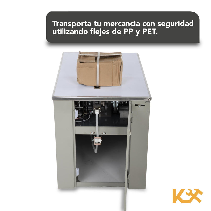 Flejadora Para Fleje De Plastico De 6-15 Mm Semi Automatica Kingsman300176