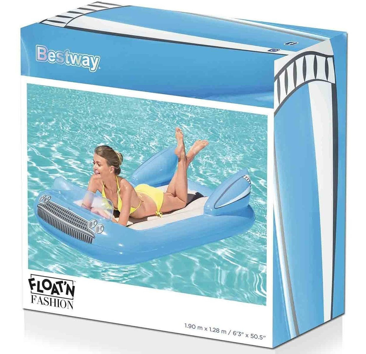 Flotador Inflable Alberca Acuatico Carro Salvavidas Bestway 43412 Bestway