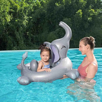 Thumbnail for Flotador Inflable Infantil Elefante Baby Boat Musical 96.5x84 cm Modelo 34152 Bestway