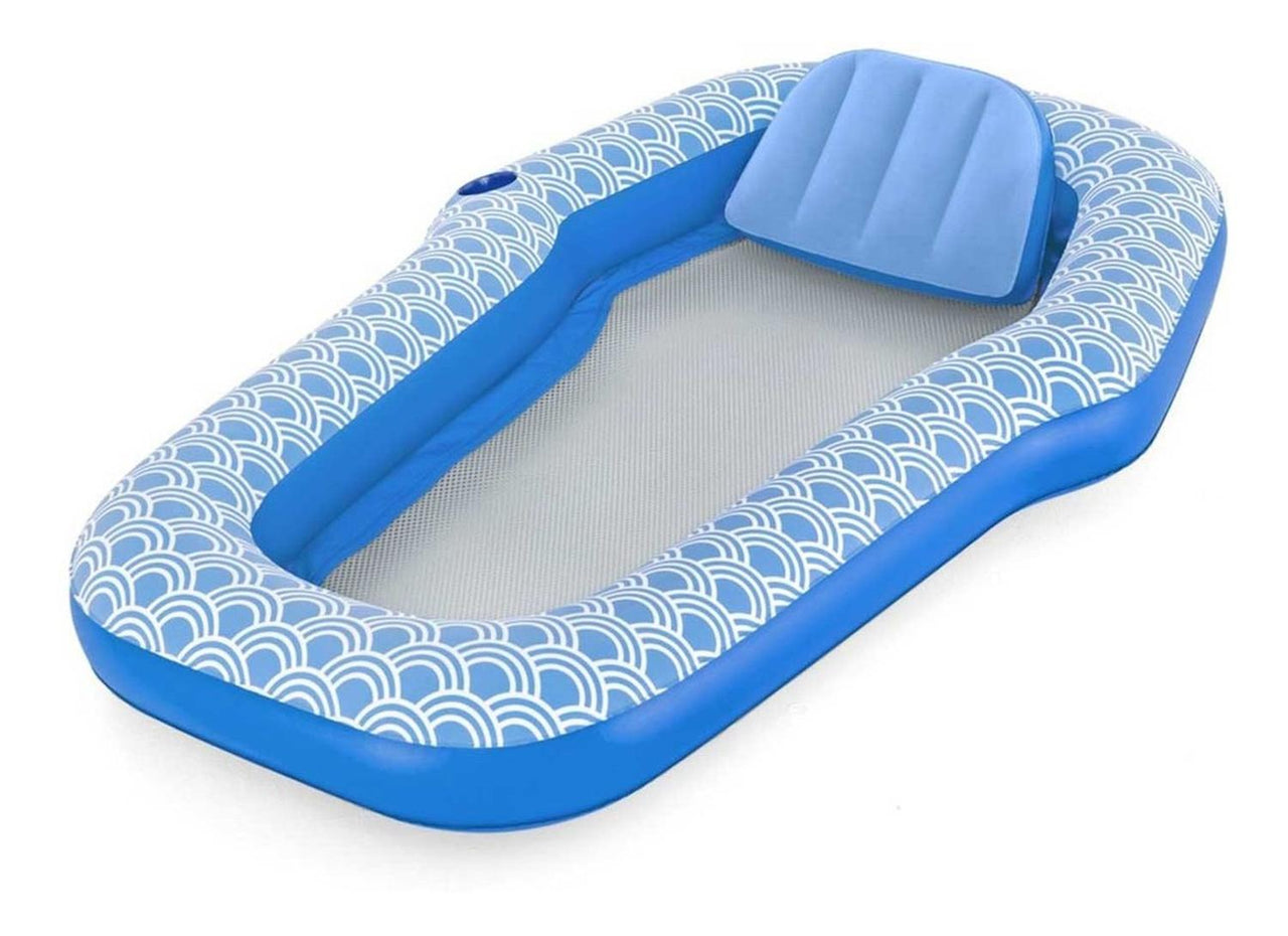 Flotador Inflable Para Alberca Almohada Removible Bestway