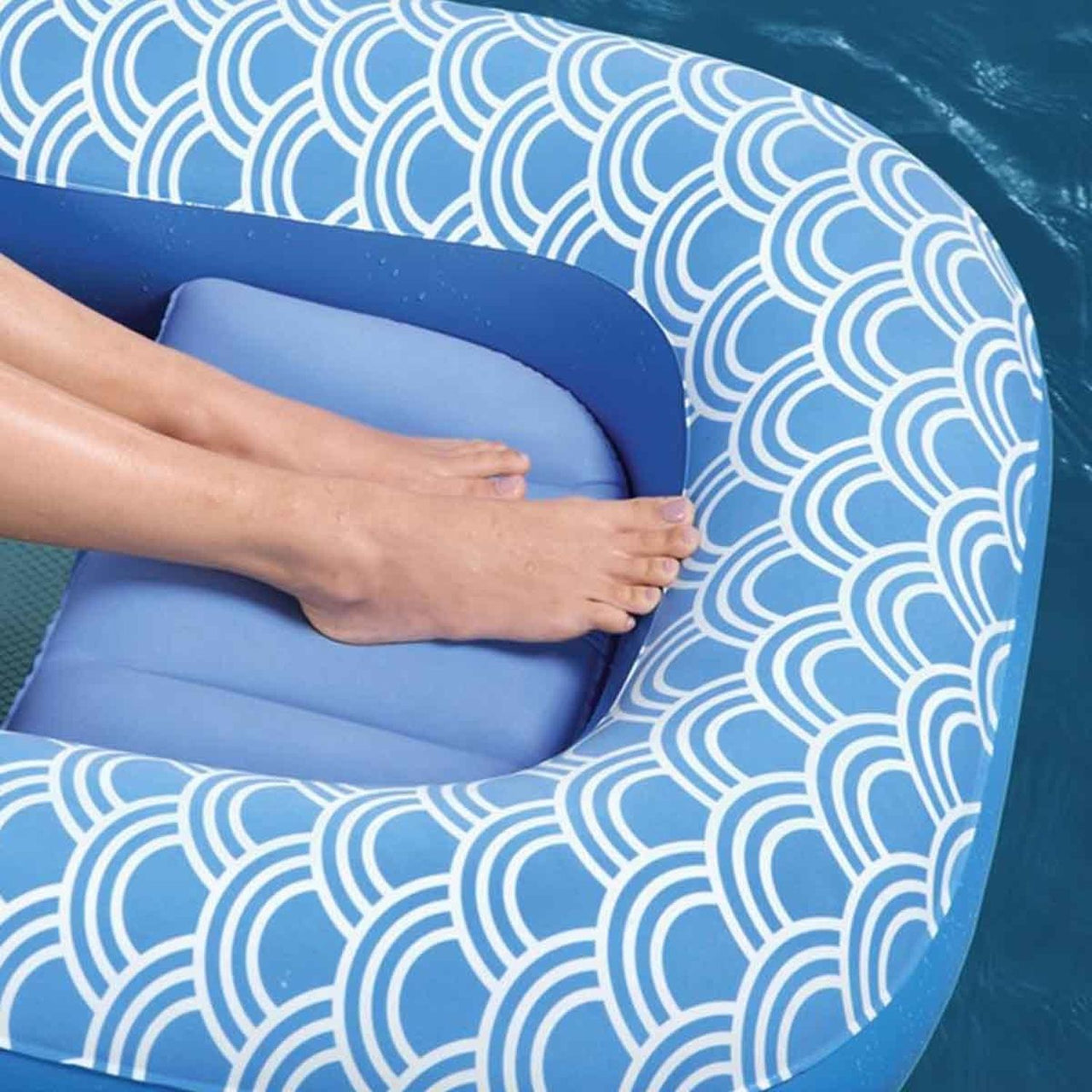 Flotador Inflable Para Alberca Almohada Removible Bestway