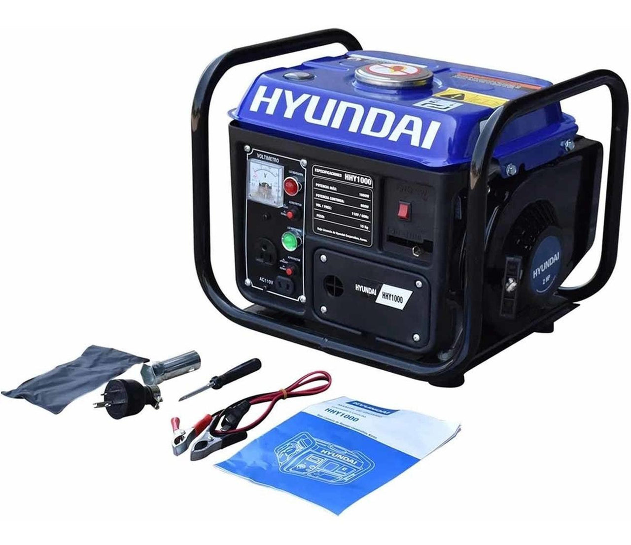 Generador Planta de Luz a Gasolina 800-1000 W HHY1000 Hyundai