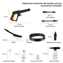 Hidrolavadora 1600 W HIDROKING2000 KingsmanHIDROKING2000