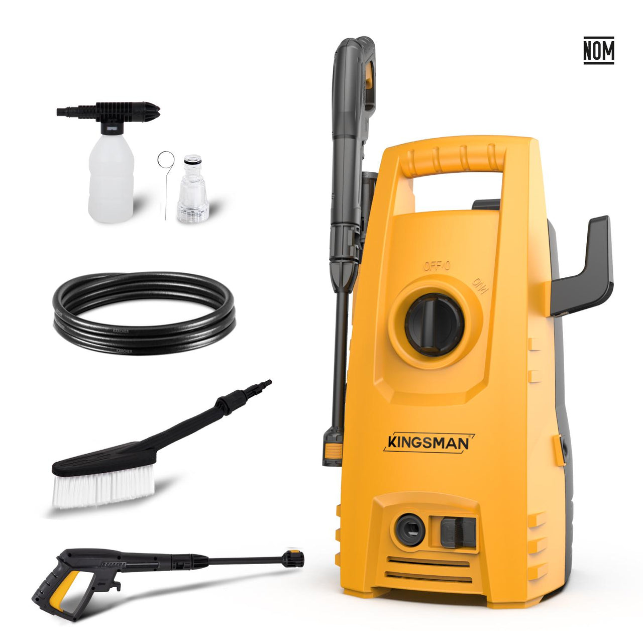 Hidrolavadora Electrica Portatil 1500 Psi 1400w + Accesorios