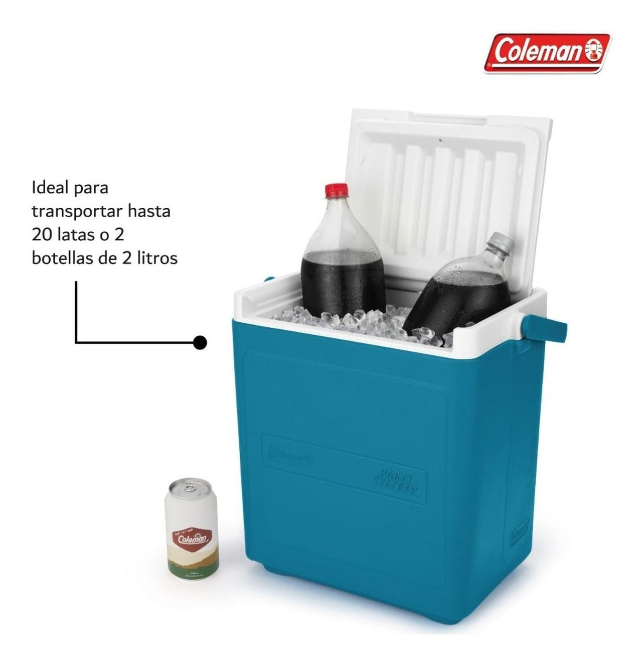 Hielera Coleman Chiller 18qt 17lts Para 20 Latas Portatil