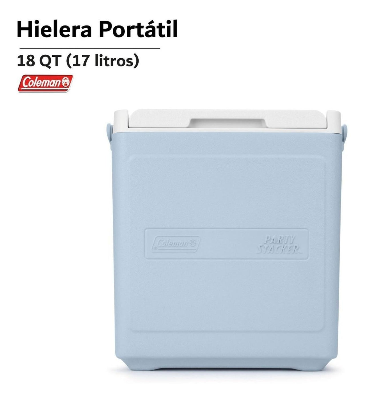 Hielera Coleman Chiller 18qt 17lts Para 20 Latas Portatil