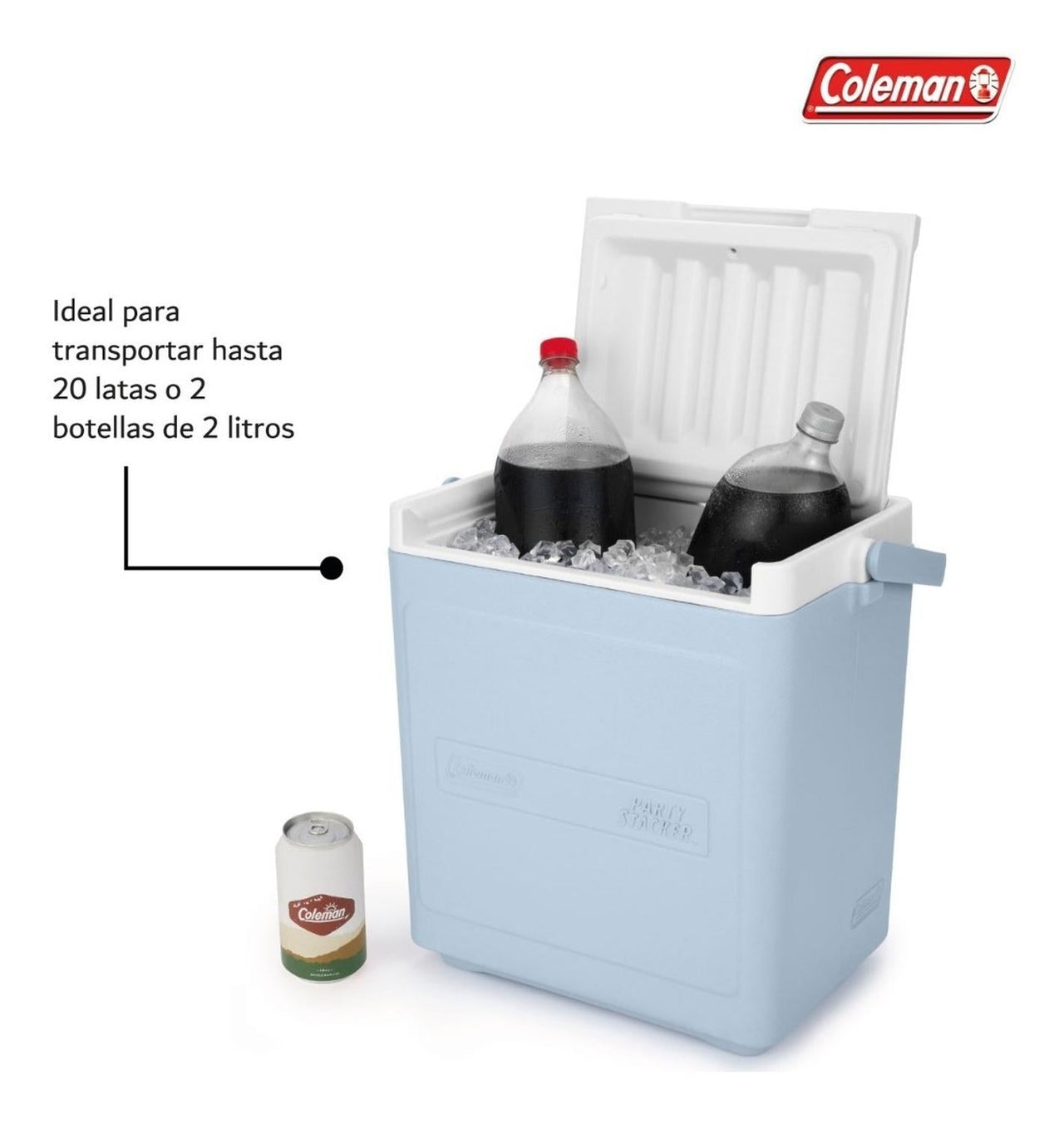 Hielera Coleman Chiller 18qt 17lts Para 20 Latas Portatil