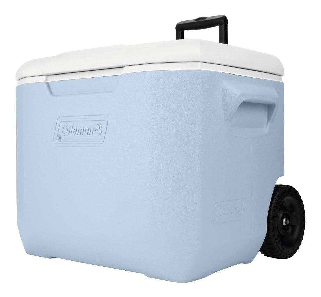 Hielera Coleman Con Ruedas Portavasos 60qt 56l Para 94 Latas