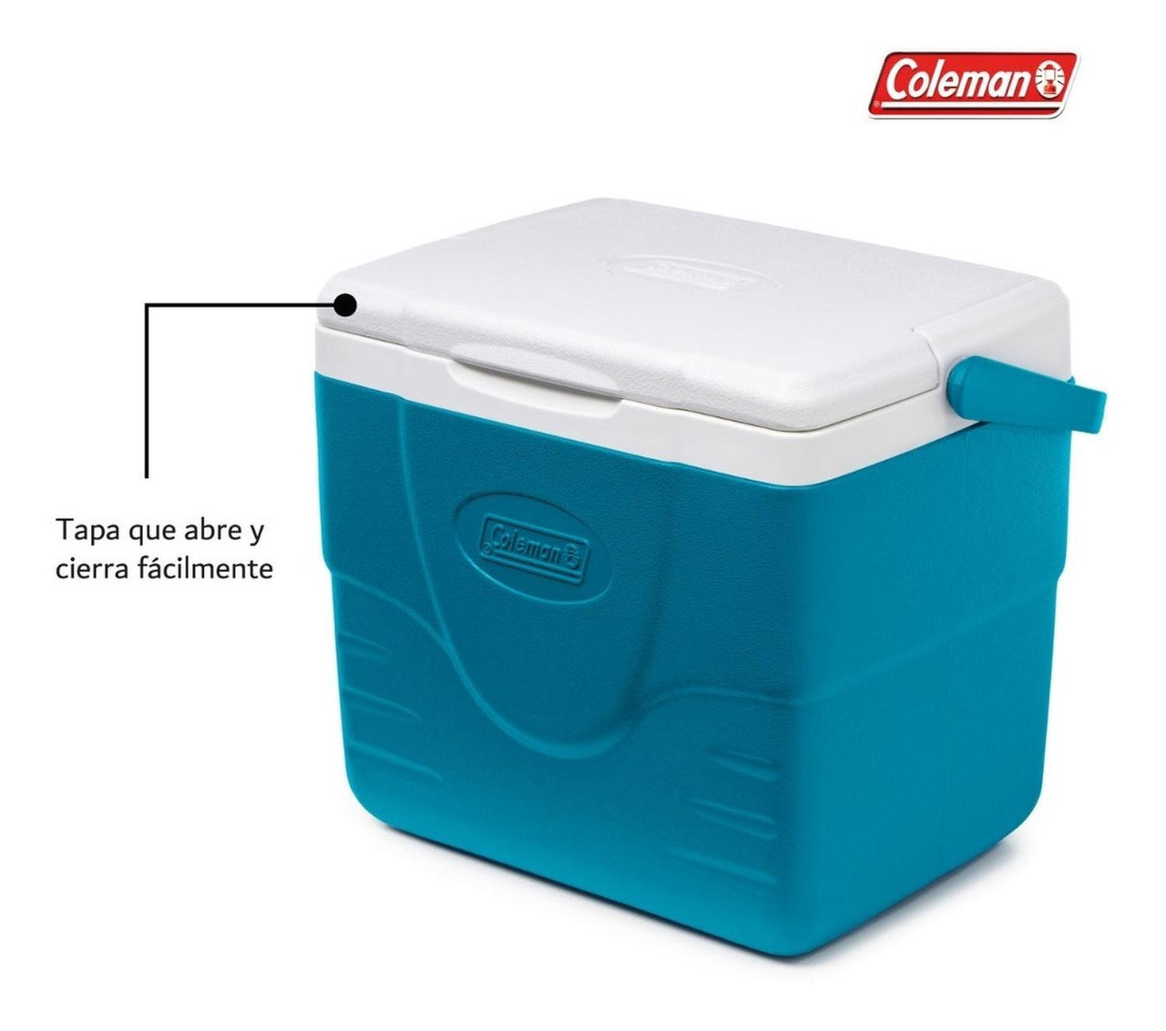 Hielera Coleman Portatil Con Asa 9qt 8 Litros Para 10 Latas