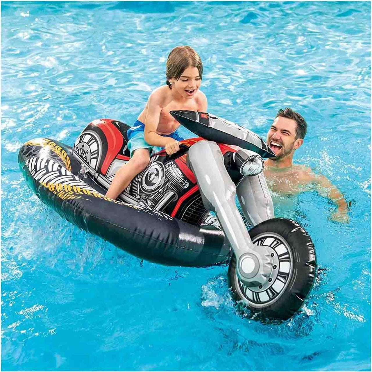 Inflable Motocicleta Montable Para Alberca Piscina Intex