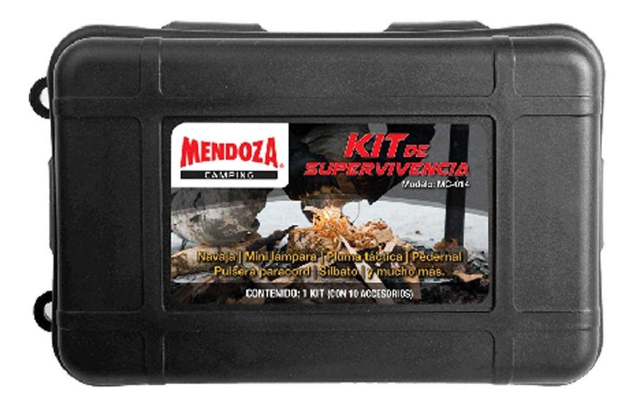 Kit De Supervivencia Negro MC-014 Mendoza