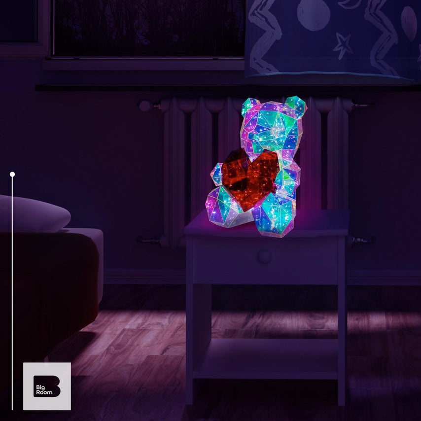 Lampara 3d Oso Luz Led Iluminacion Nocturna Decoracion RecamJJJUTO080001