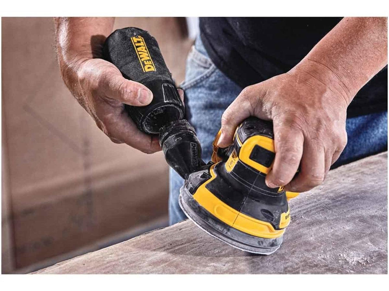 Lijadora Orbital 5in Inalambrica Sin Carbones 20v Max Dewalt