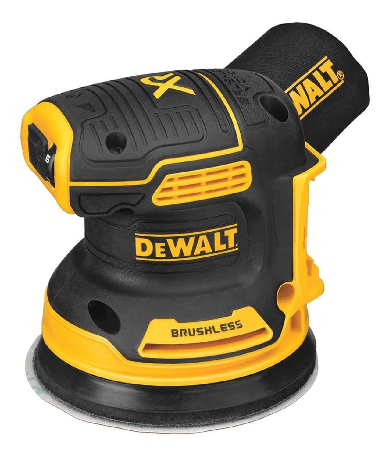 Lijadora Orbital 5in Inalambrica Sin Carbones 20v Max Dewalt