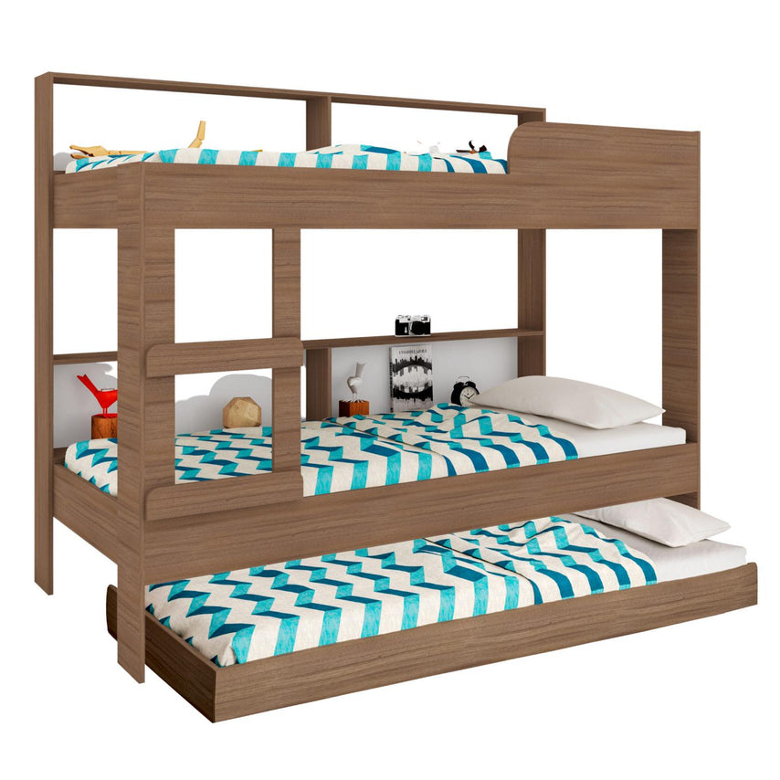 Litera Doble Individual + Base Cama Individual KingsHouseKINGBUNKMIX2