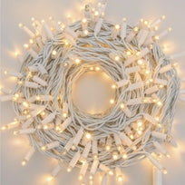 Luces de Navidad 250 Led Serie Navideña Luz Cálida Arbol 23mXMASLIGHT250