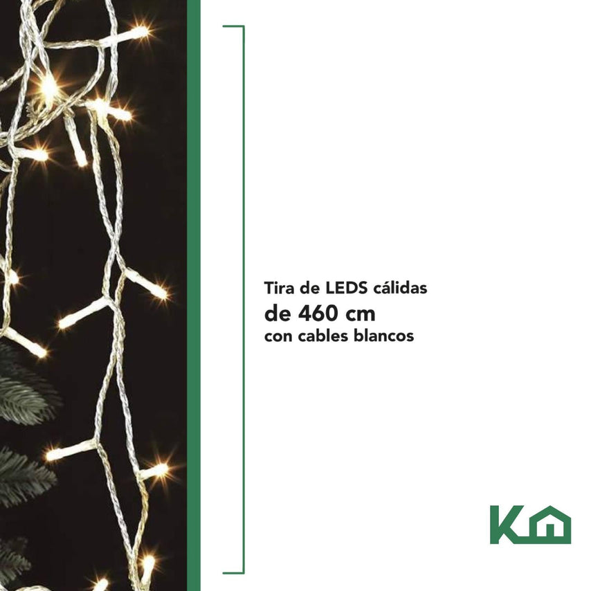 Luces Navidad Serie Navideña 450 Led y Adorno Navideño 32 piezasCOMBO-KH-XMAS44