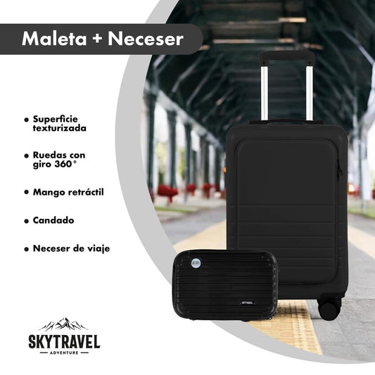 Maleta De Viaje 10kg 20 Pulgadas Cabina Neceser 4 Ruedas 360HJMNLM000000