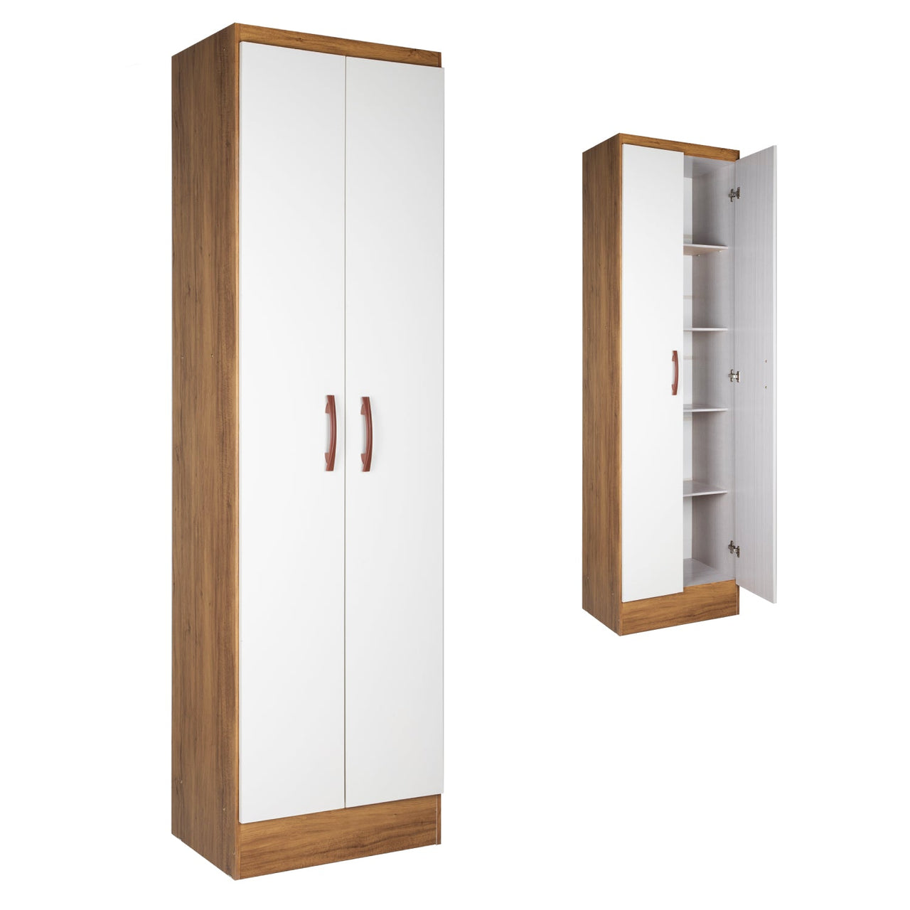 Mueble Armario Closet Multiuso 2 Puertas + Estantes Mdp Casa