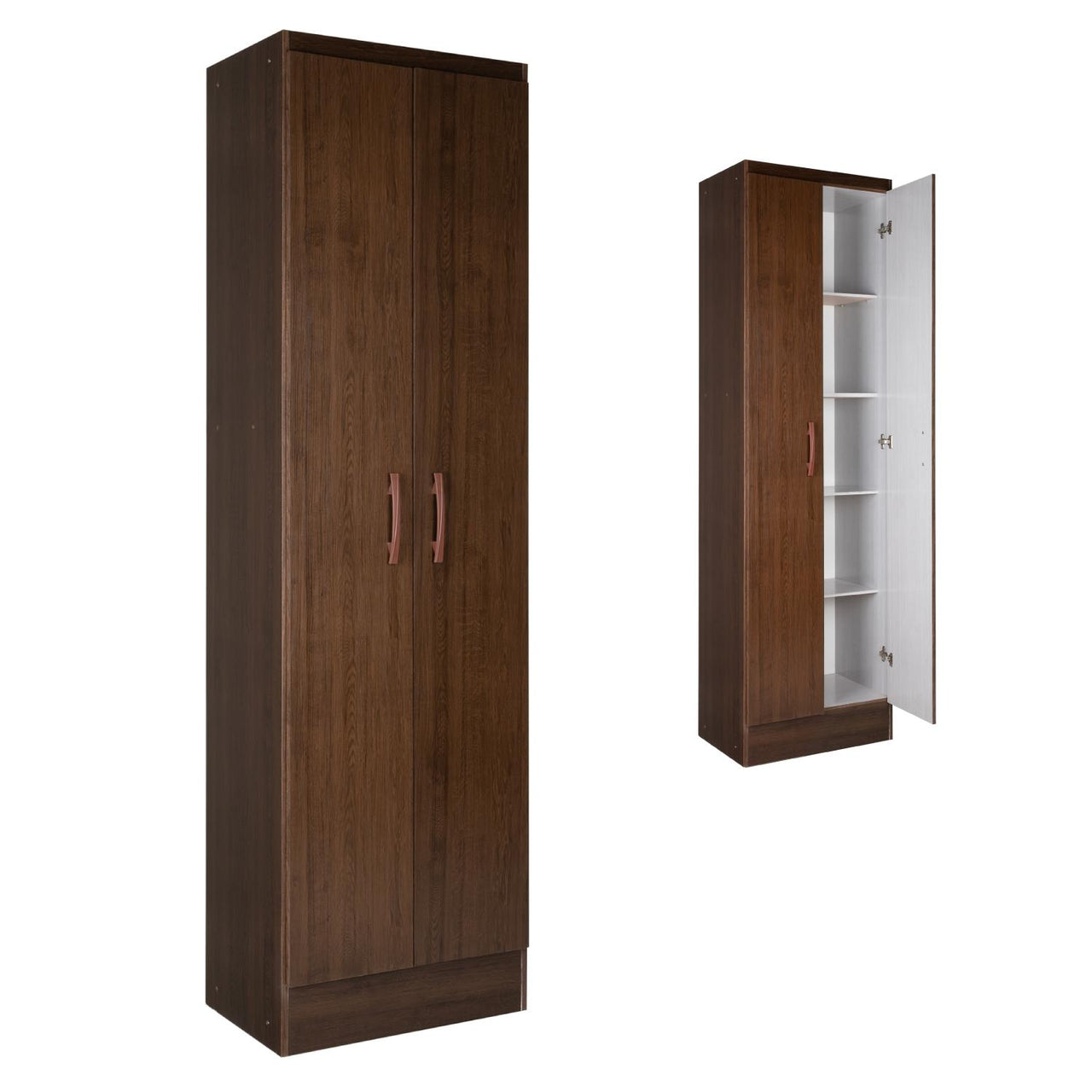 Mueble Armario Closet Multiuso 2 Puertas + Estantes Mdp Casa