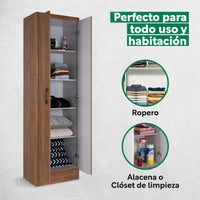 Thumbnail for Mueble Armario Closet Multiuso 2 Puertas + Estantes Mdp Casa