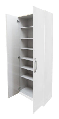 Mueble Armario Closet Multiuso 2 Puertas + Estantes MDP Casa300191-SZ