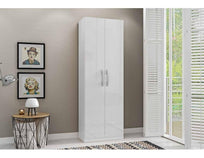 Mueble Armario Closet Multiuso 2 Puertas + Estantes MDP Casa300191-SZ