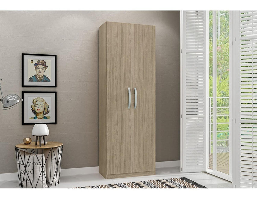 Mueble Armario Closet Multiuso 2 Puertas + Estantes MDP Casa300191-SZ